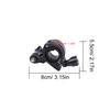 2pcs 360 Degree Rotation Bike Handlebar Holder Bike Rack Adjuster for Action Camera