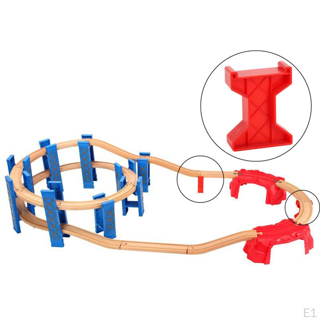 3 Pack Universal Train Bridge Piers Railway Compatible All Major Brands