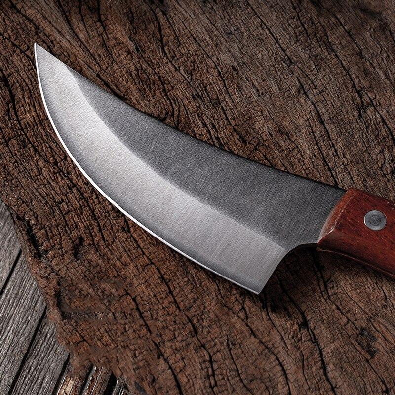 Ausbeinmesser aus Edelstahl, Küchenmesser, Angelmesser, Fleischerbeil, Kochschneider