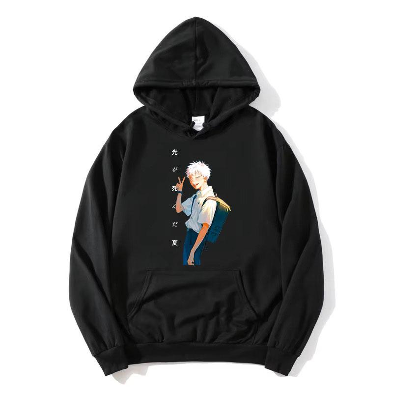Comic The Summer Hikaru Died  Hoodies Cartoon Graphic Sweatshirts Long Sleeve Women Men Sudaderas Fleece Female Tops