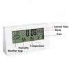 Bedside Table Backlight Temperature Calendar Number Clock LED Digital Large Number Alarm Clock Electronic Clock