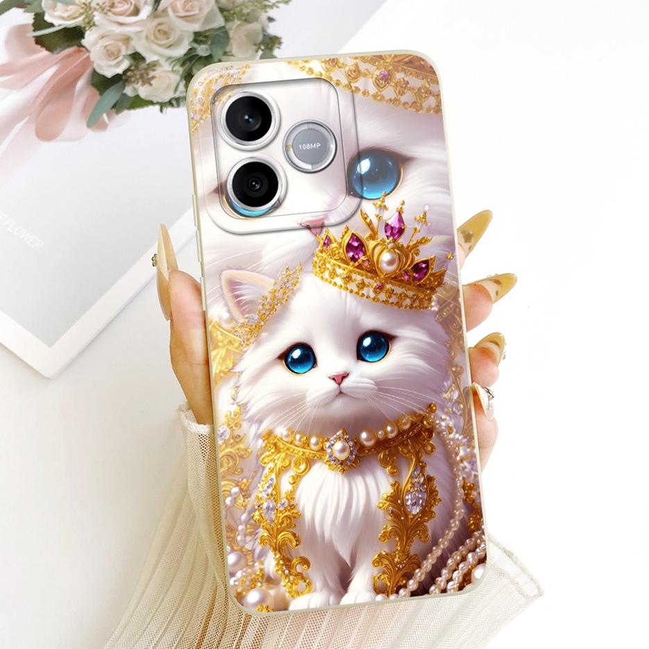 For Honor 600 Lite Case LNA-NX1 Cute Funny Cartoon Cover Shockproof Soft Silicone Case For Honor 500 Smart Honor600 Lite 5G Bags