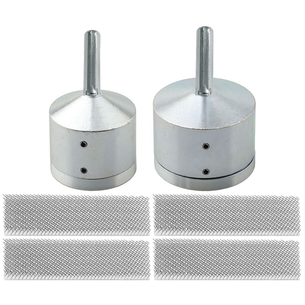 3PCS Metal Pipe Cleaning Brushes with Hexagonal Handles Essential Tools for Effective Deburring of Copper Pipes
