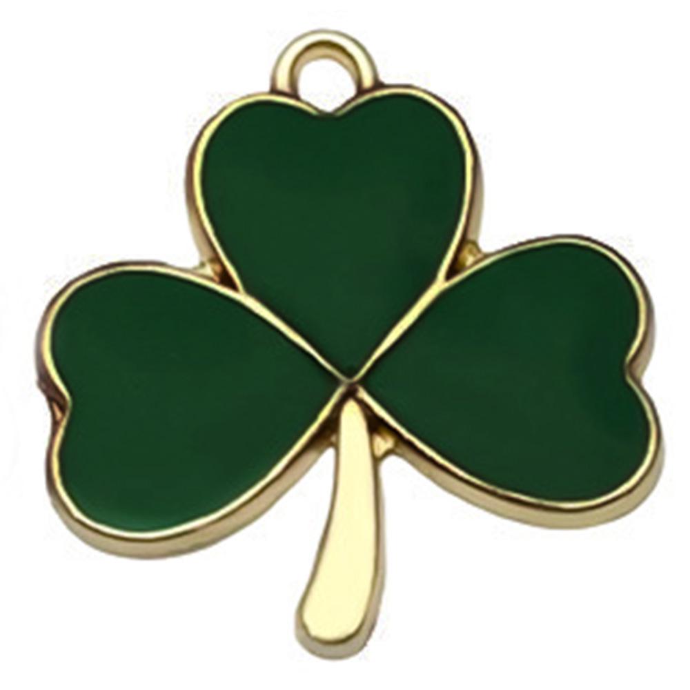 Clover Ireland DIY Jewelry: Lucky Clover Hat, Keychain, Bracelet, Earrings, Pendant, Good Luck Charm.