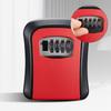 Wall Mounted Key Lock Box Sturdy Combination Lock Box Key Safe Storage  Construction Site