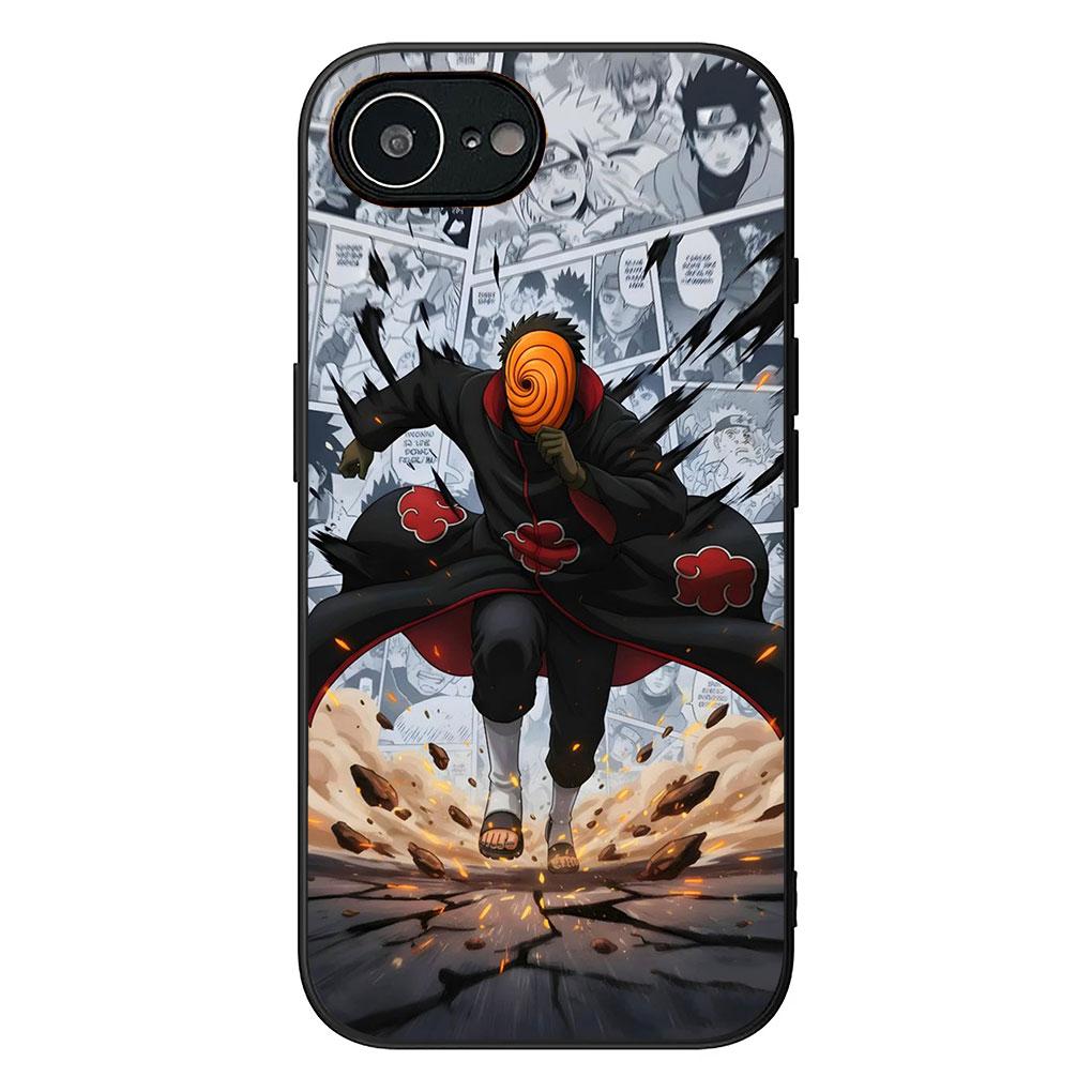 Phone Cover for Samsung Galaxy S25 S24 S23 FE Plus Ultra S7 Edge A16 A15 5G S25+ Case Itachi Obito Uchiha Tobi Narutos Akatsuki