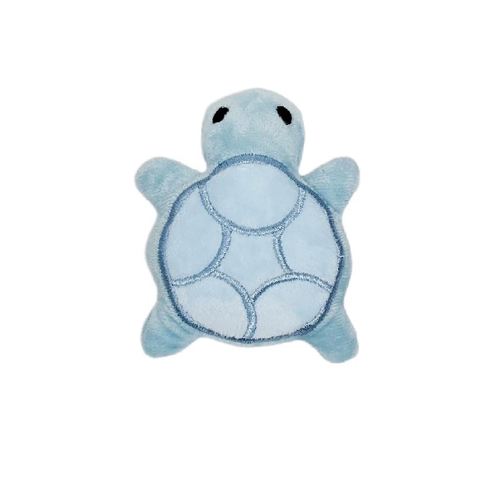 Dog Toy Mini Turtle Plush Chew Toy for Puppies Teething Relief Interactive Bite Resistant Dog Toy Dental Health Safe Fun Play