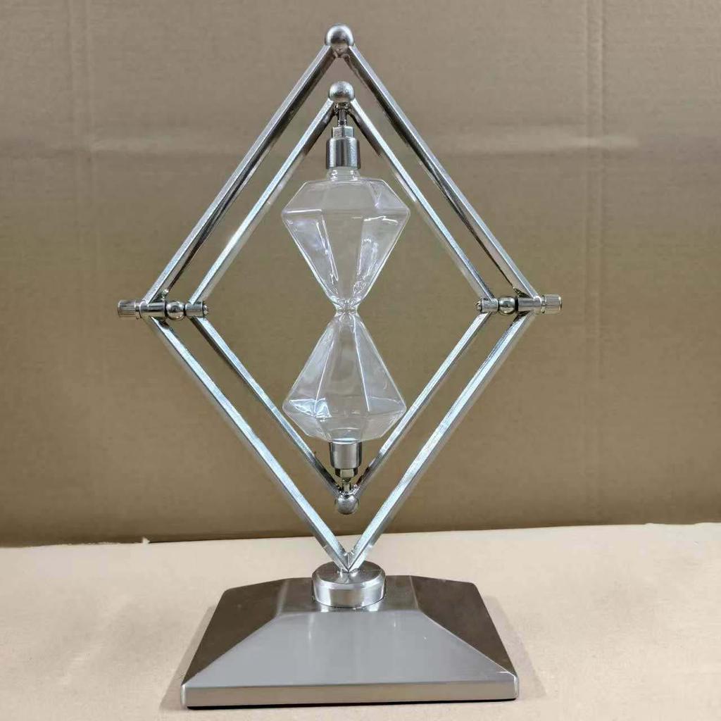 Creative Retro Hourglass Toothbrush Timer with Flowing Sand