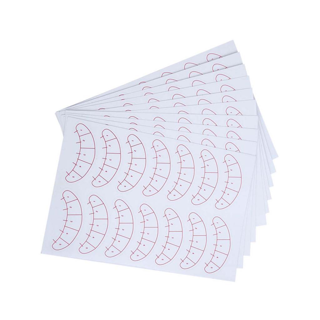 140PCS Eyelashes Extension Adhesive Sticker Eye Lash Isolation Positioning Pads Patches Tool
