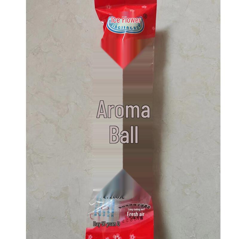 Ice Crystal Flower Toilet Deodorizer & Cleaning Balls