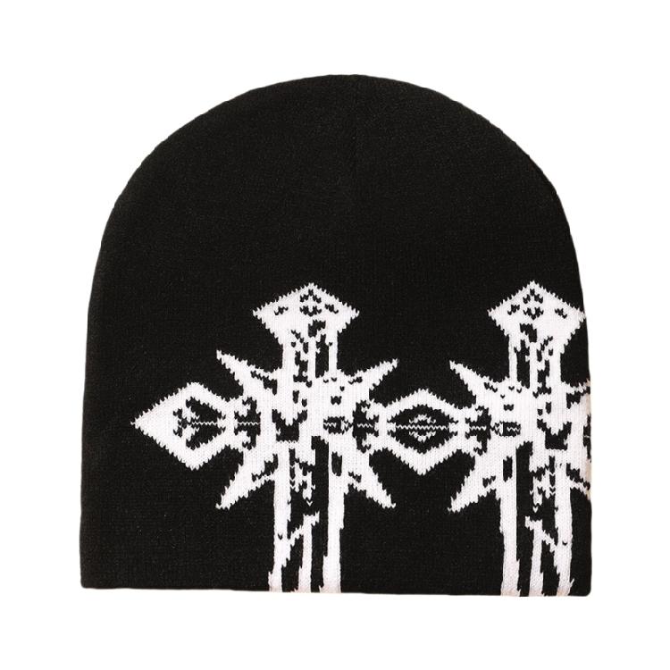 Knit Hat Beanies Pullover Warm Skull Caps Knitted Hat Party Club Accessories