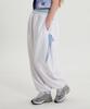 WAIKEI Double Banding Ribbon Sweatpants Cream