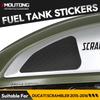 Motorcycle Anti-slip Tank Pads Fuel Gas Knee Grip Traction Pads Protection Sticker Side Decal For Ducati Scrambler 2015-2016