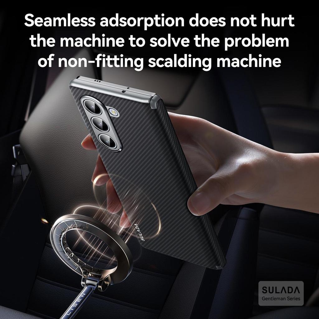 Samsung Z Fold7/6/W23 Kevlar Magnetisches Scharnier Schutz Handyhülle