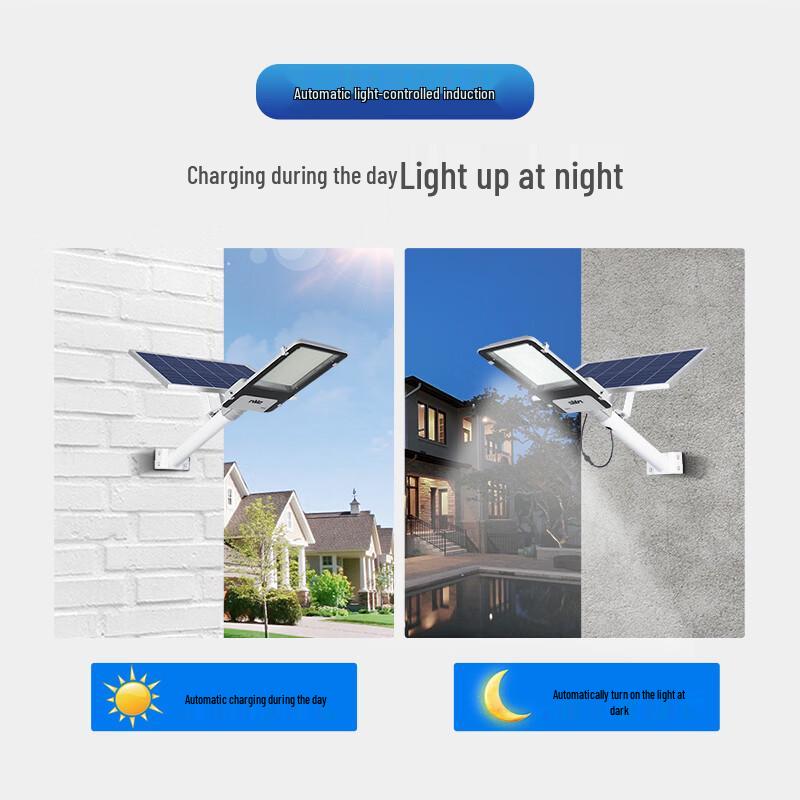 Toothbrush Style Outdoor Solar Street Light