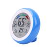 Circular Temperature Humidity Meter  Temperature Humidity Tester Alarm Clock  Car Auto