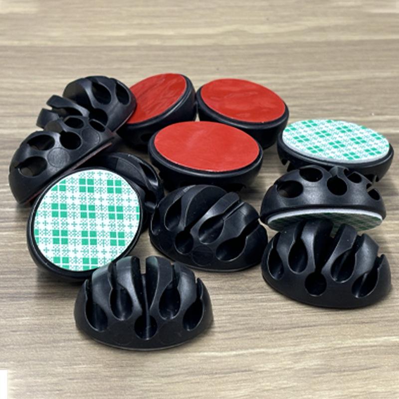 Large Self-Adhesive Cable Organizer Clip for Desktop