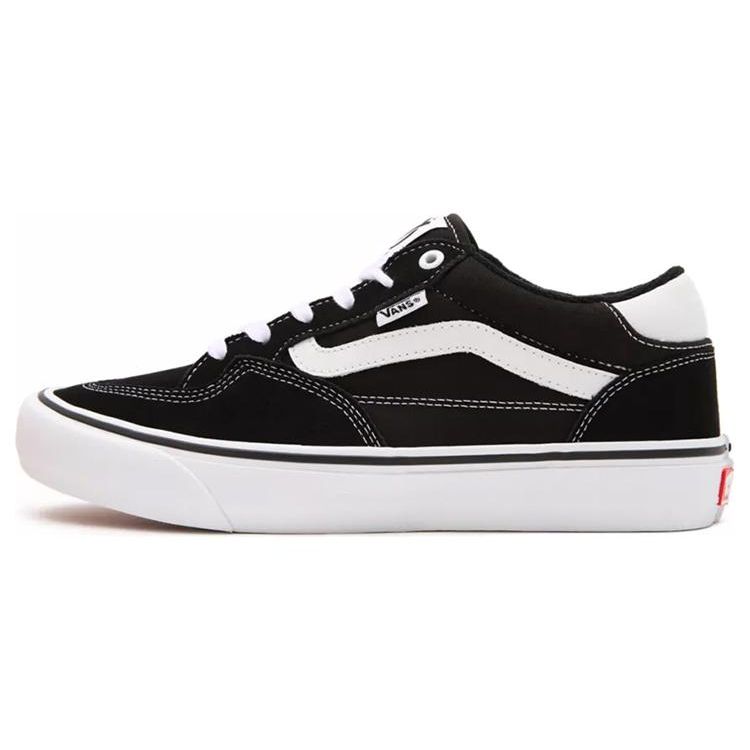 Vans Rowan Comfortable Low-Top Skate Shoes Unisex sneaker Black VN0A5JIC6BT