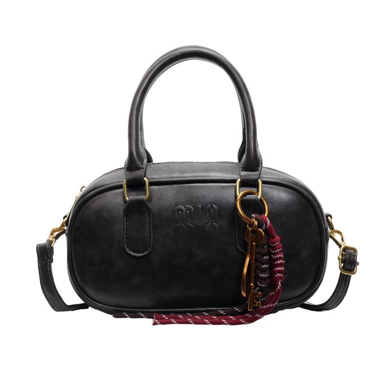 

Модная женская сумка женская осенне-зимняя новая ретро женская сумка высококлассный темперамент простая и универсальная женская сумка-мессенджер чёрный