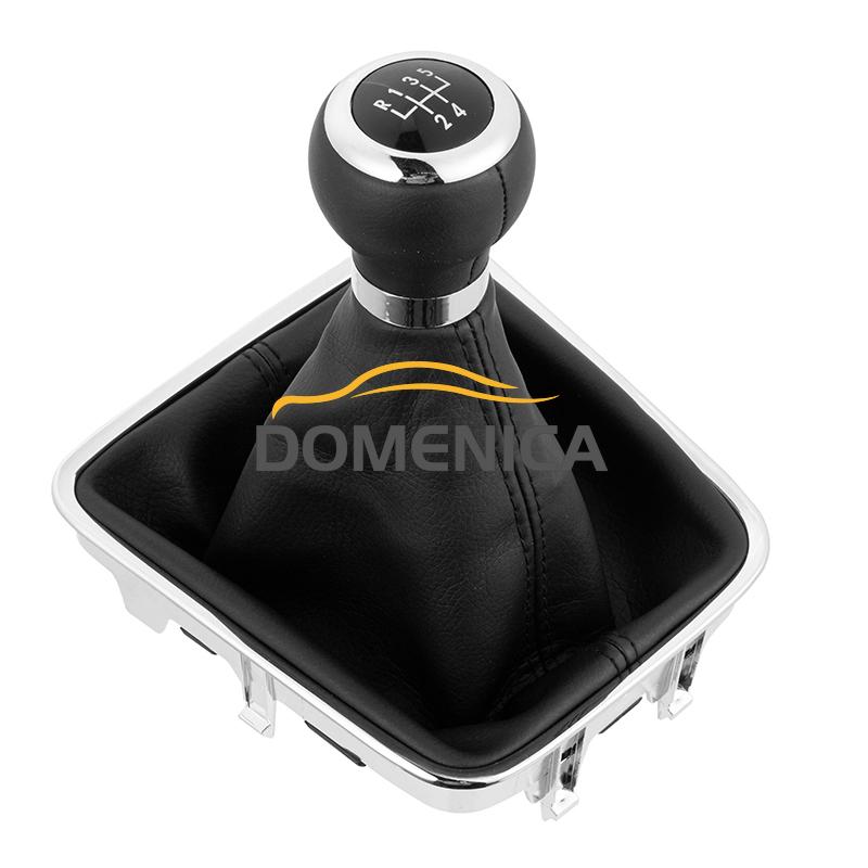 

Нове для VW Tiguan 2007 2008 2009 2010 2011 Автоаксесуари Автоматична Механічна 5/6 Швидкісна Шкіряна Ручка Важеля Перемикання Передач з Пильником