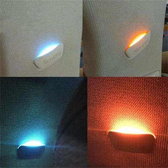 Pair Car Led Ambient Light B-pillar Side Light 2 Color For BMW 3 Series F30 F35