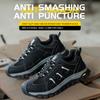 Safety Shoes for Men Steel Toe Men's Work Shoes Puncture Proof Work Sneaker Male Protective Footwear Work Man Boots Safety Boots