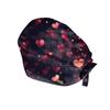 Unisex Scrub Cap mit Herzmuster Arbeitsmütze Verstellbarer Knopf Chirurgische Medizinische Kappe für Krankenschwestern, Köche und medizinisches Fachpersonal