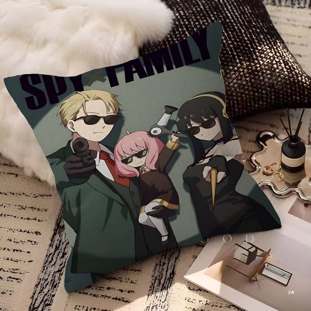 Spy X Family Pillow Anime Pillow Sofa Bed Head Pillow Cover Cushion Cover 45x45 cm Fashion