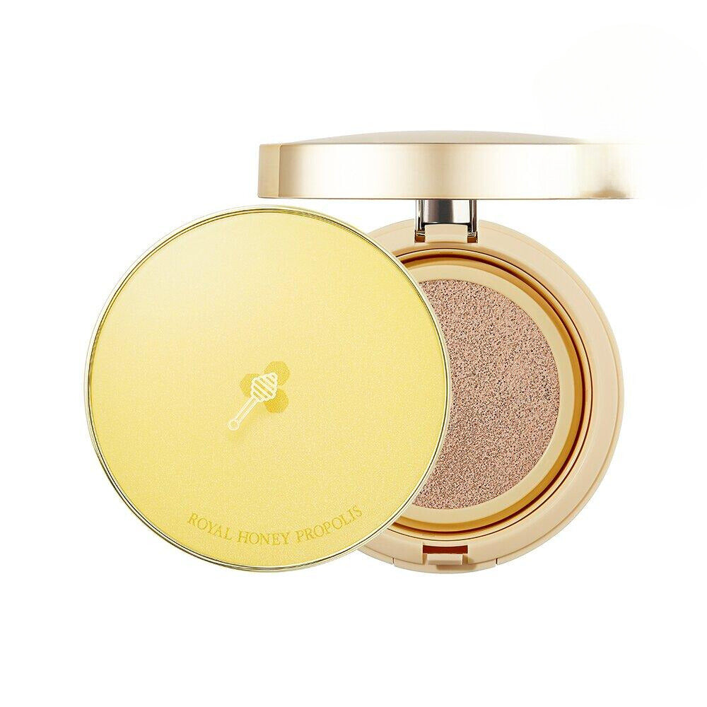 SKINFOOD Royal Honey Propolis Эссенция-подушка 15г #02 (NATURAL BEIGE)