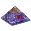 Crystal Pyramid Vastu Orgone Showpieces, For Positive Energy - Amethyst