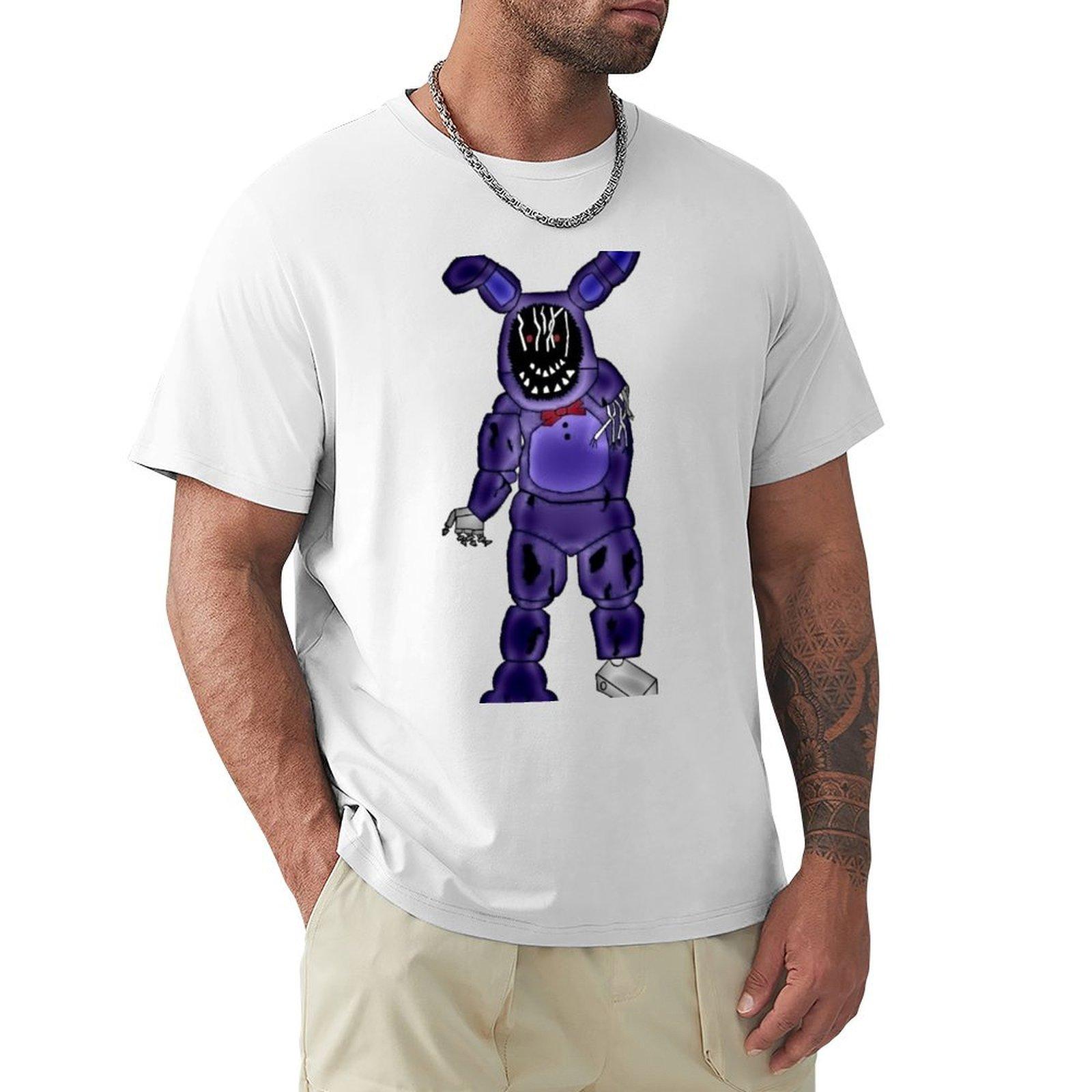 Withered Bonnie TShirt fashion shirts boys whites animal prinfor boys sports fans mens tall t shirts S