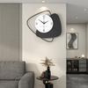 Modern Simple Wall Clock, Living Room, High-end Sense, Home Dining Room, Silent Decorative Clock, Creative Clock Hanging On the Wall, No Punching