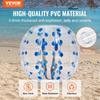 VEVOR Inflatable Bumper Ball 1-Pack, 4FT/1.2M Body Sumo Zorb Balls for Teen & Adult