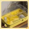 Convenient Double Layer Hamster Cage Fashion Sturdy Small Animal Carrying Cage Large Space Pet House Ventilation Breathable