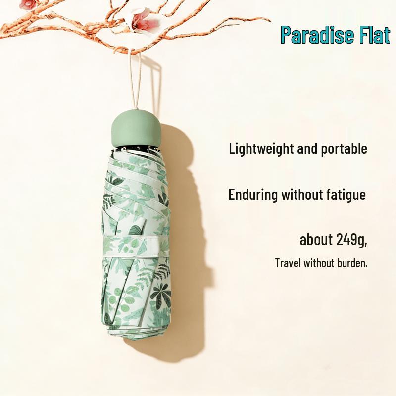 Paradise 3-Fold UV Protection Sun & Rain Umbrella