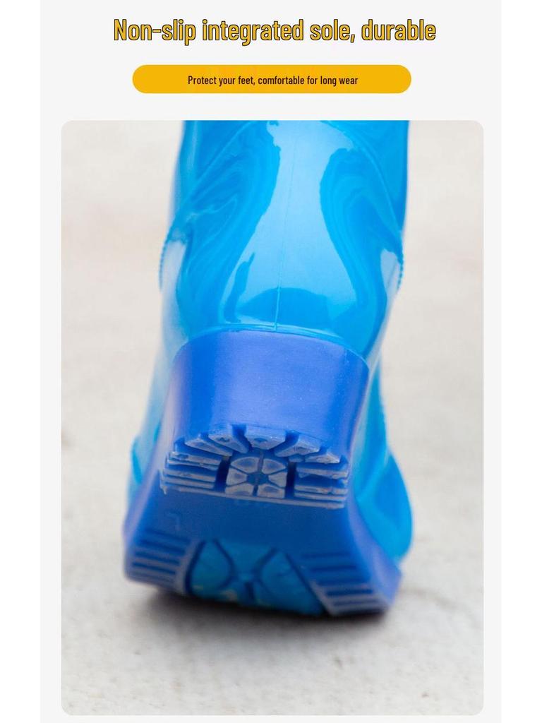 Women's and Children's One-Piece Waders with Rain Boots - Perfect for Beachcombing and Water Play