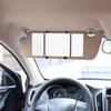 Sun Visor Mirror Trifold Rear View Cosmetic Mirror Folding Aesthetic Makeup Tool For Girls Women Automotive Vehicle Truck Travel