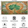 Clover Floral Vintage Colorful Beach Towel, Large Microfiber Quick Dry Lightweight Pool Bath Towels Sand Free Beach Blanket for
