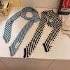 180cm Women's Knitted Scarf Soft Long Tie Scarf Casual Neck Warmer  Costume Accessories