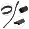 2 Pcs 32mm PP Cleaning Set Black Flexible Crevice Tool and Soft Brush for Car, Home, Keyboard