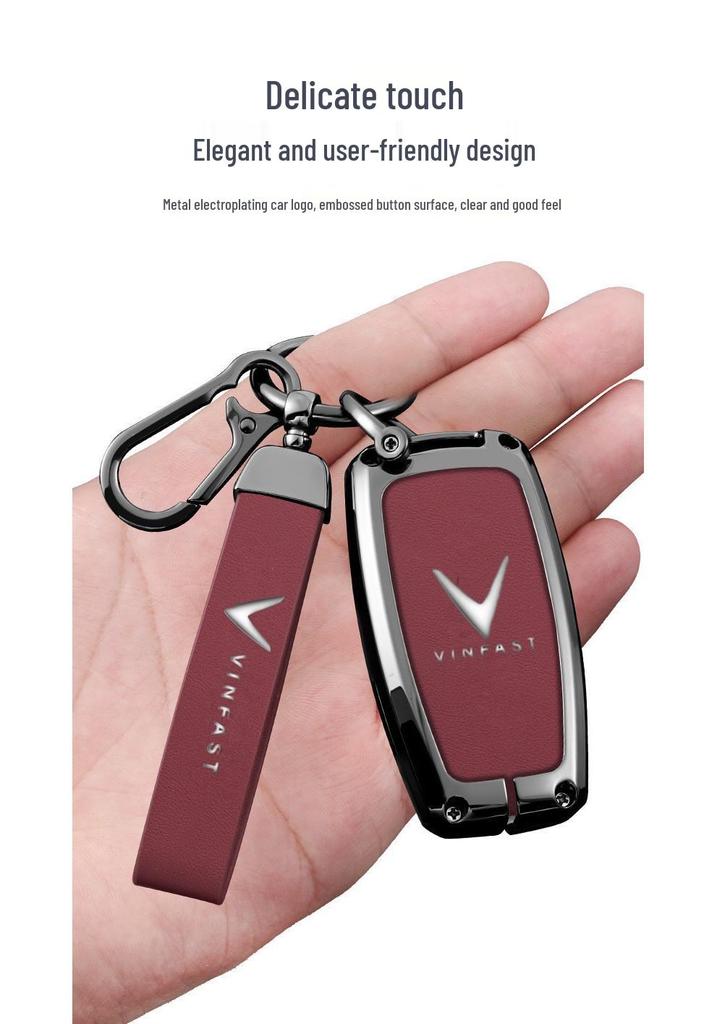 Compatible Vinfast Key Cover for Zhonghua V5/H330/H5 - 24 Model Keychain Shell