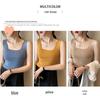 Women's Summer Korean Style Ice Silk Cami - Trendy, Versatile Solid Color Shirt