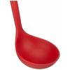 Ballarini Rosso Soup Ladle, Silicone, Heat-Resistant, Dishwasher-Safe [Official Japanese Product] 28000-001