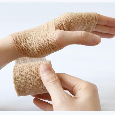 4.5m Self-Adhesive Elastic Bandage, Outdoor Sports Finger Wrist Ankle Protection Knee Pad Bandage