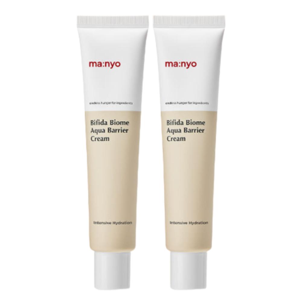 

ma:nyo Bifida Biome Aqua Barrier Cream 80ml Duo Set | Cooling Hydration & Barrier Strengthening K-Beauty Water Cream