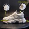 Dad Shoes Girl 2025 Spring New Women's Platform Shoes Children's Versatile Casual Sports Leather Women's Shoes