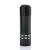 Mini Aluminum Multifunction UV Ultra Violet 9 LED Flashlight Torch Light Lamp