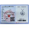6.5mm S925 Sterling Silver Heart Shaped Moissanite Pendant Necklace D VVS1 Exquisite Fine Jewelry For Women