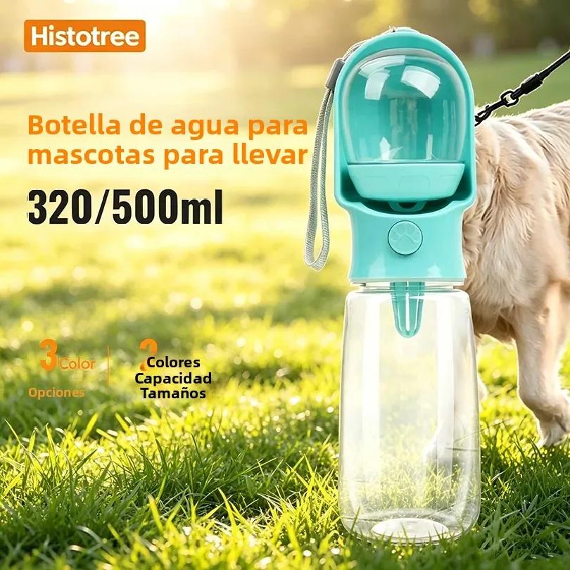 Portable Dog Cat Water Bottle with Storage Food and Water Container for Puppy Pets Dogs Feeder Bowl Outdoor Travel Pet Supplies
