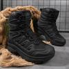 Men's Boots High Quality Hiking Boots Men's Outdoor Boots Non Slip High Top Training Boots Men's Plus Size Jungle Hunting Boots
